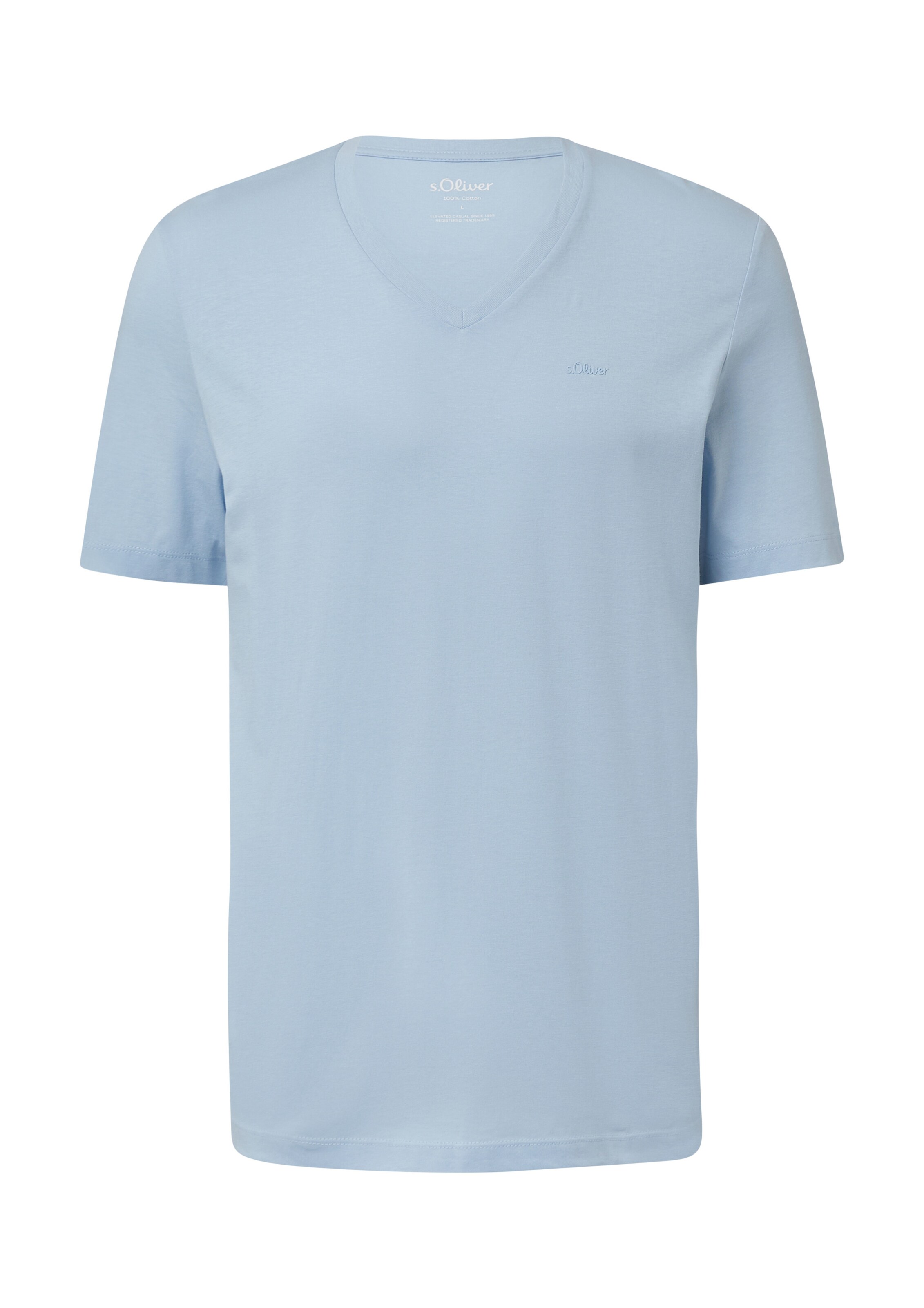 s.Oliver - Camiseta en azul: frente