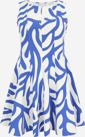 Guido Maria Kretschmer Curvy Mekko 'Isabelle' värissä sininen: etupuoli