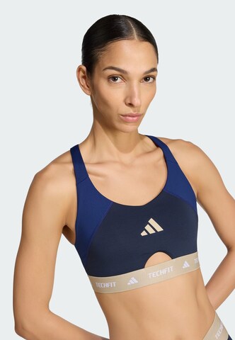 ADIDAS PERFORMANCE Korzet Športová podprsenka - Modrá