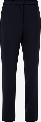 Regular Pantalon à plis s.Oliver BLACK LABEL en bleu : devant