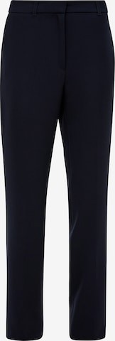 s.Oliver BLACK LABEL Regular Pleated Pants in Blue: front