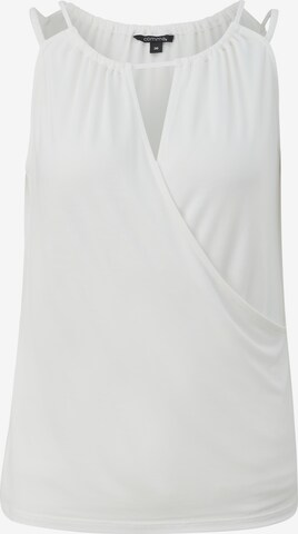 COMMA Top in White: front