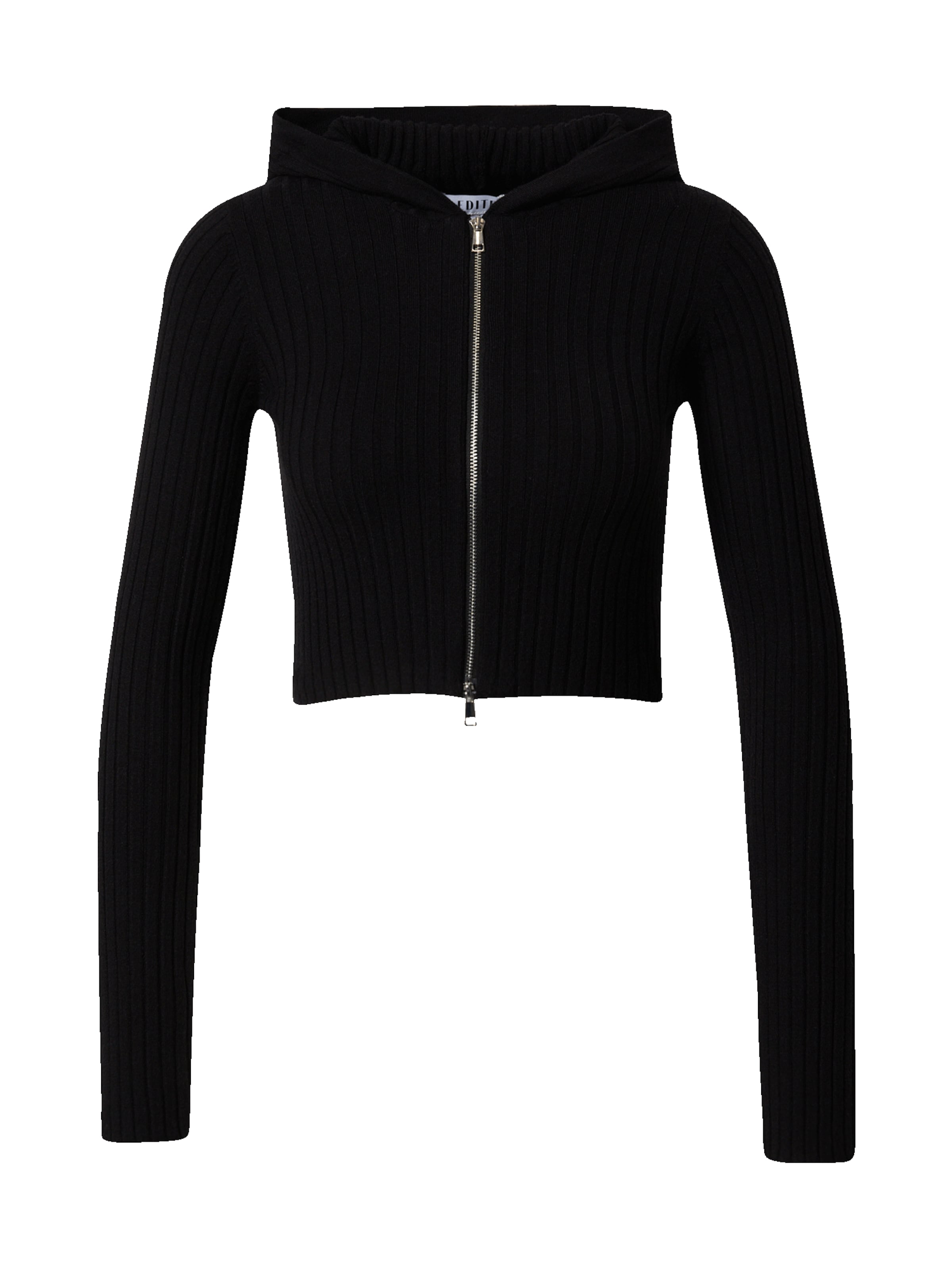 Cardigan 'Zorana' EDITED en noir : devant