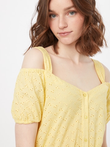 LTB Blouse 'PIWONE' in Yellow