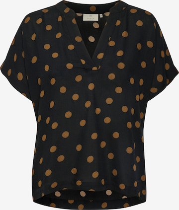 Camicia da donna 'Ano' di Kaffe in nero: frontale