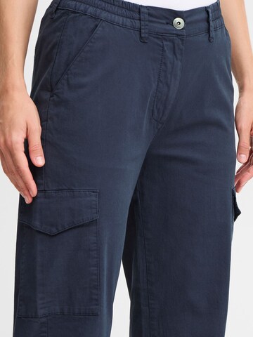 Regular Pantalon cargo 'Loco' Oxmo en bleu