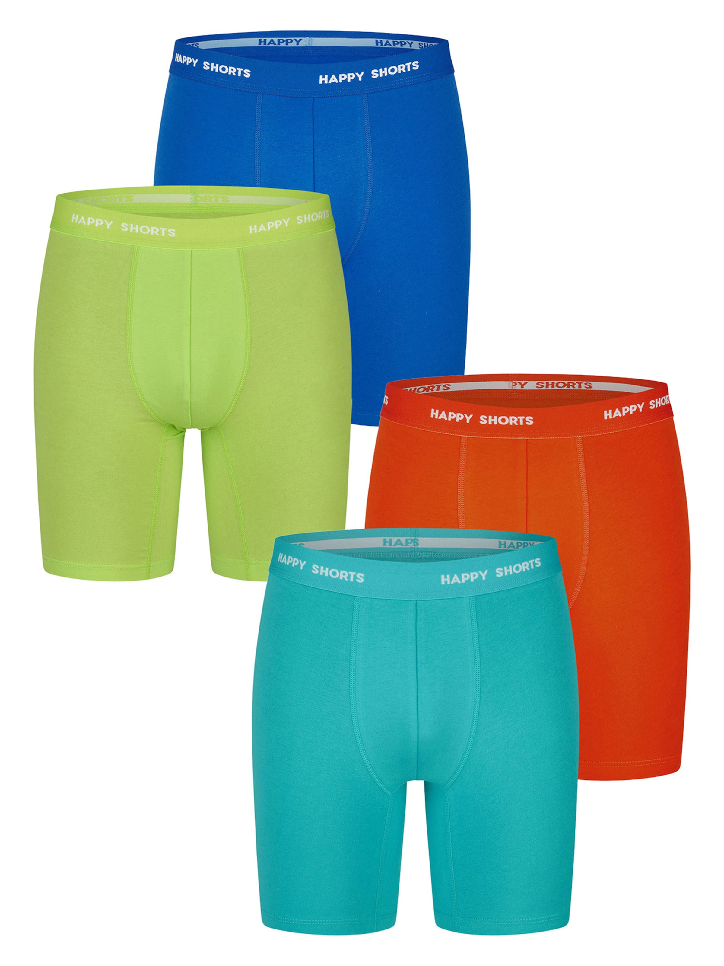 Boxers ' Motive ' Happy Shorts en vert : devant