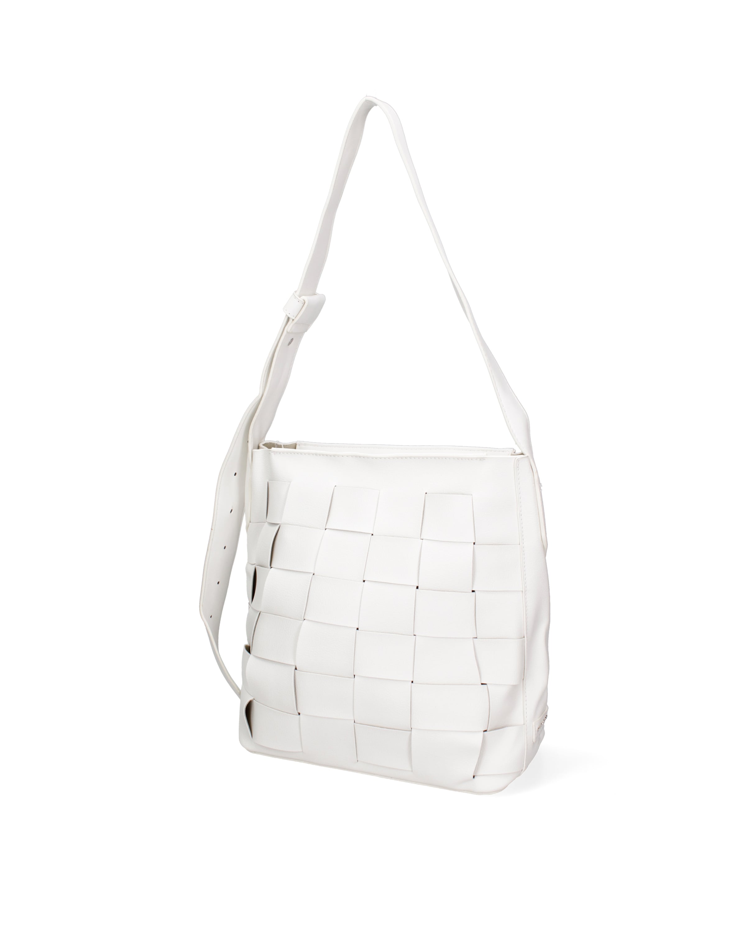 Sac bandoulière David Jones en blanc