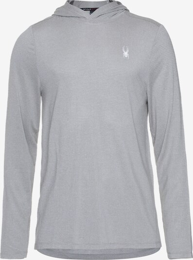 Spyder Sport sweatshirt i ljusgrå / vit, Produktvy