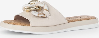 GABOR Pantolette in creme, Produktansicht