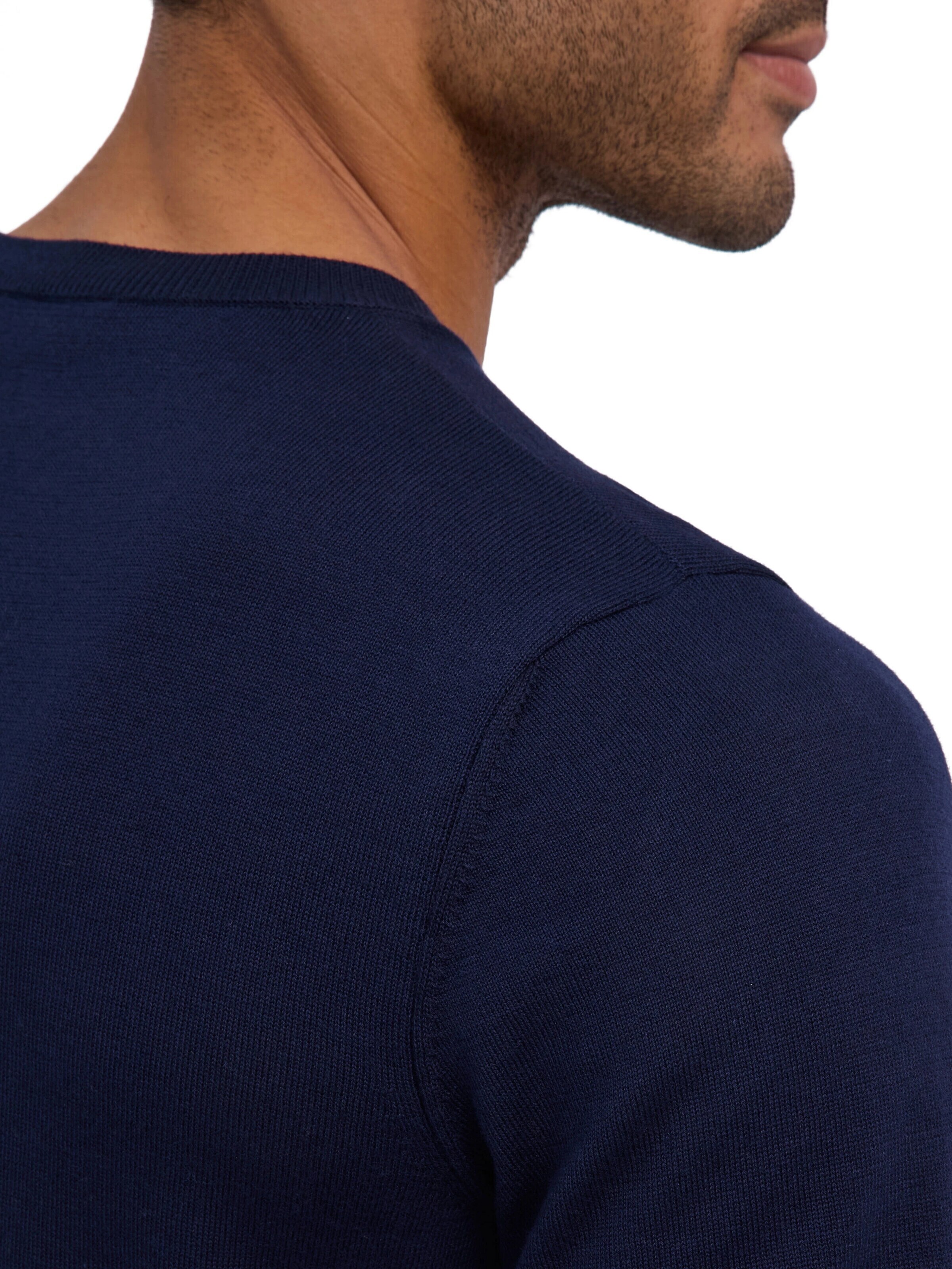 FALKE Shirt 'Cotton Knit' in Blue