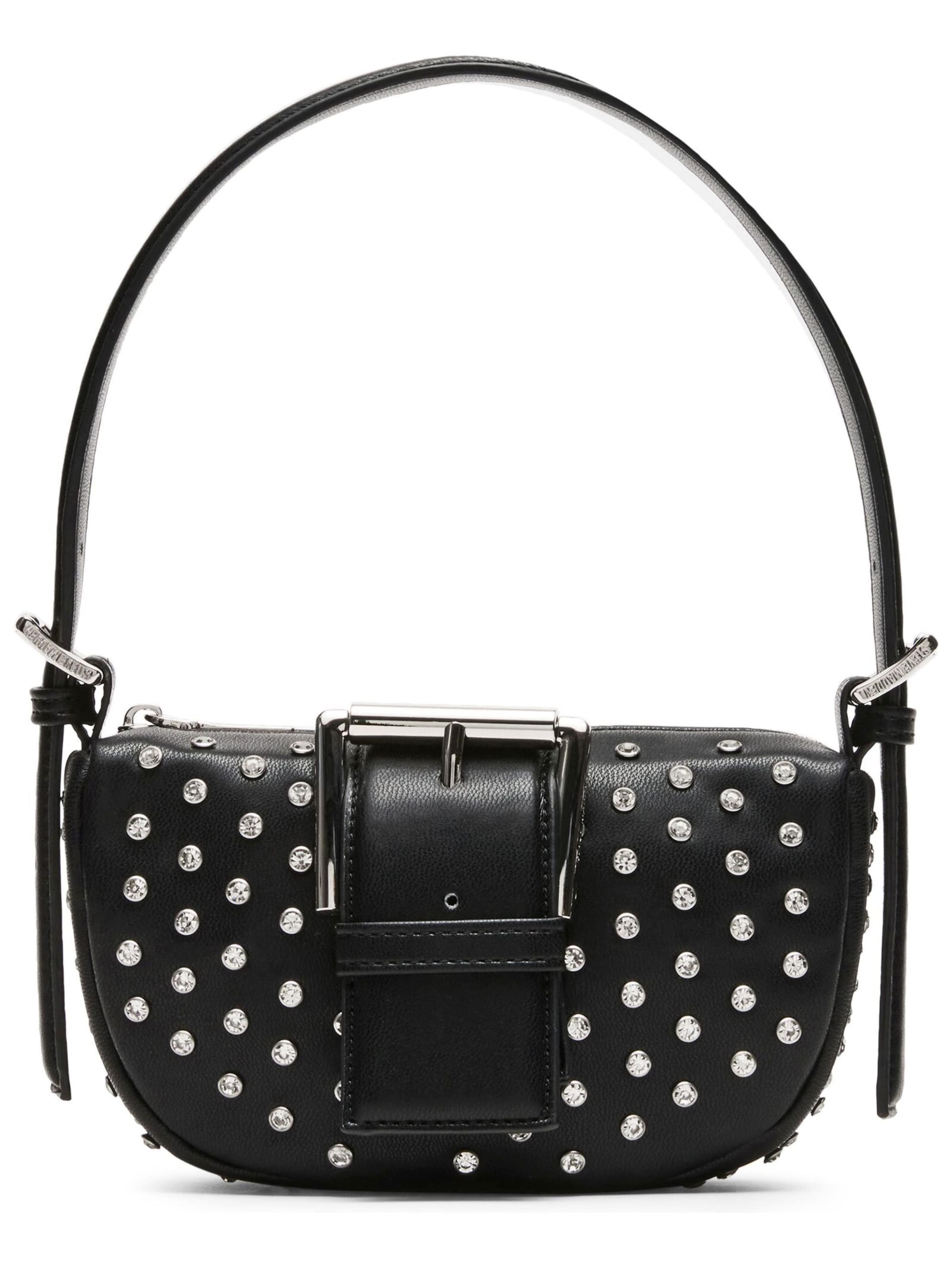 STEVE MADDEN Schultertasche 'BAXIS' in Schwarz: Vorderseite