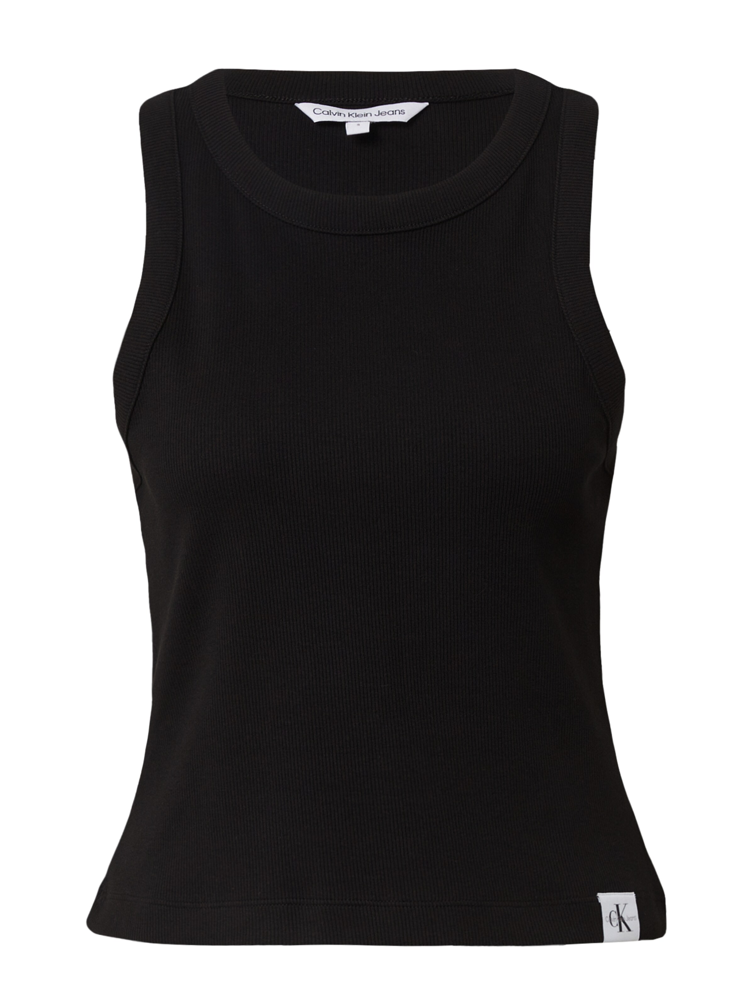 Calvin Klein Top – černá: přední strana