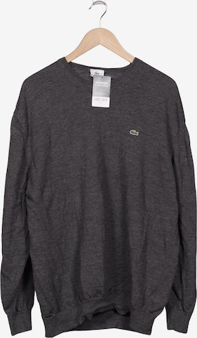 LACOSTE Pullover 4XL in Grau: Vorderseite