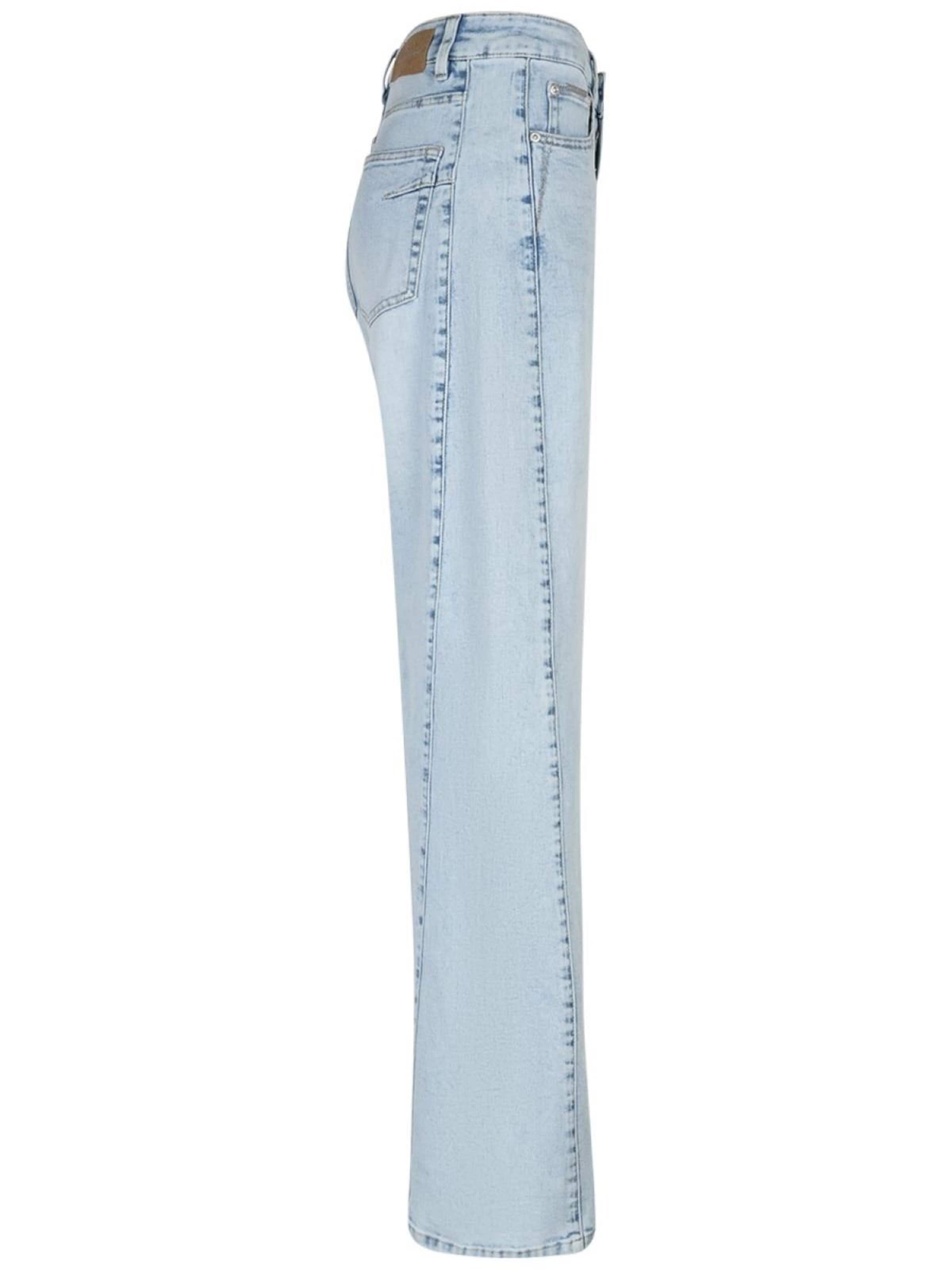 Red Button Regular Jeans 'RB Claudette bleach L33 bleach' in Blue