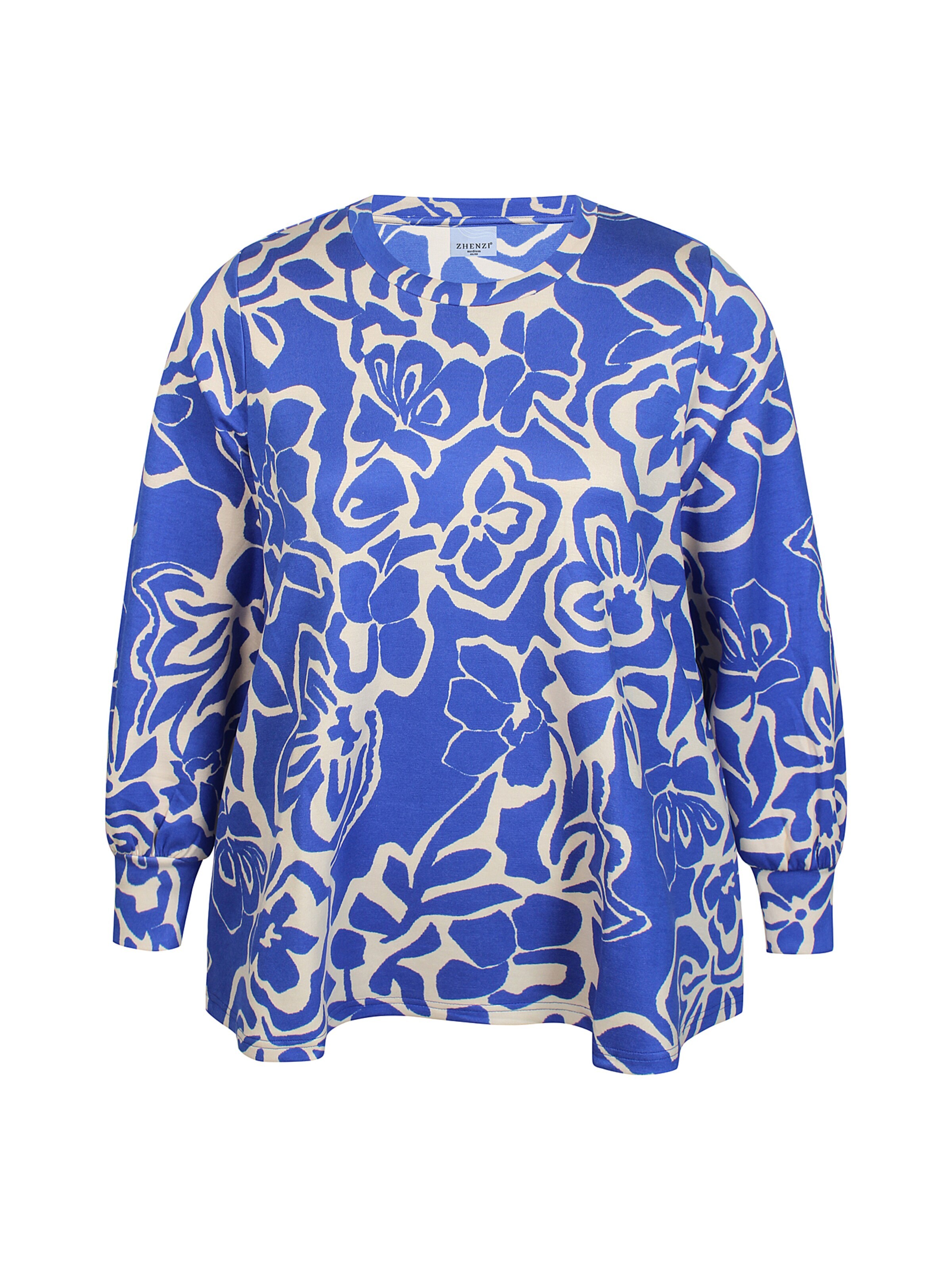 Zhenzi Sweater 'Kayla 1444' in Blue: front
