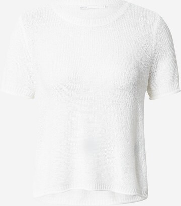 Pull-over 'SUNNY' ONLY en blanc : devant