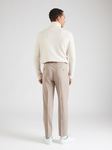 regular Pantaloni con piega frontale di Michael Kors in beige: dietro