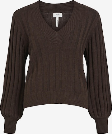 OBJECT Sweater 'Alice' in Brown: front