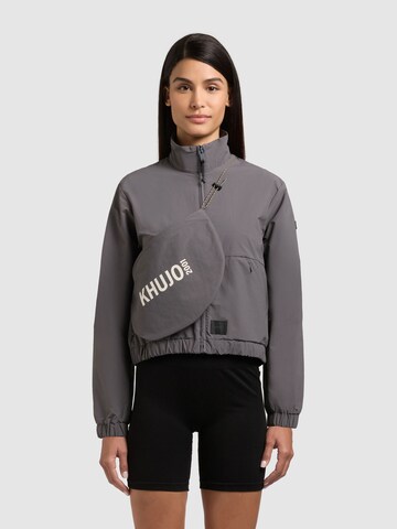 Giacca di mezza stagione 'Leitzi' di khujo in grigio: frontale