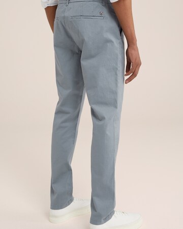 Coupe slim Pantalon chino WE Fashion en bleu