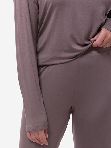 Mey Pajama 'Pure Chic' in Brown