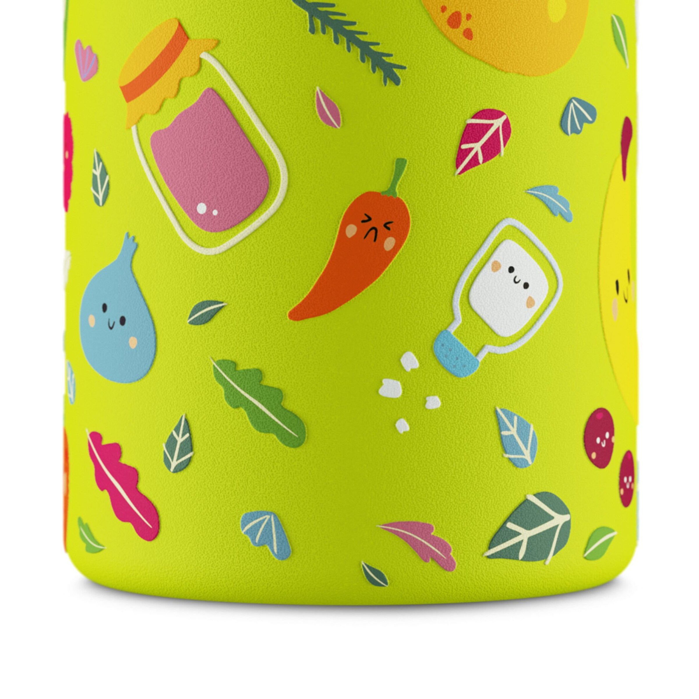 Borraccia 'Kids Urban' di 24Bottles in verde