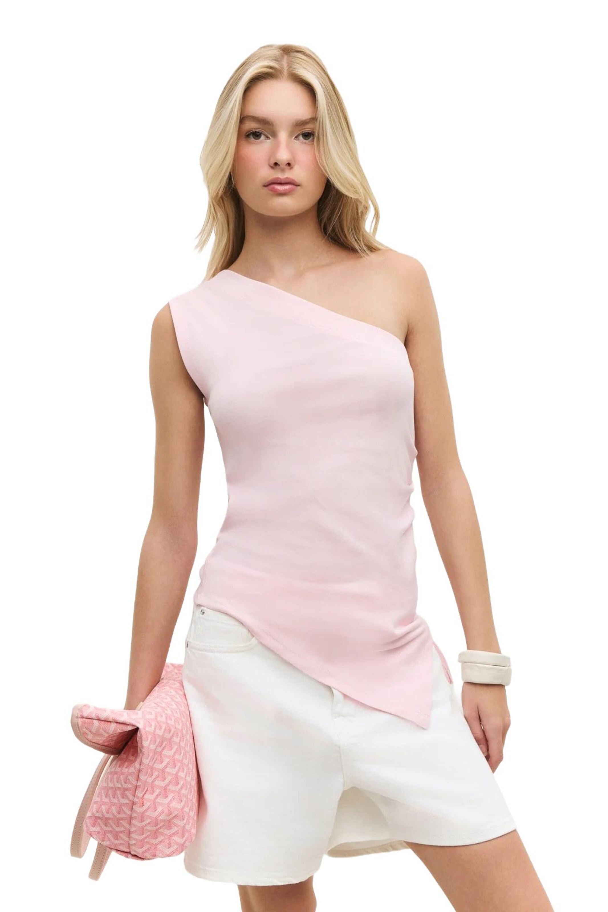 No Matter What Top – pink: přední strana