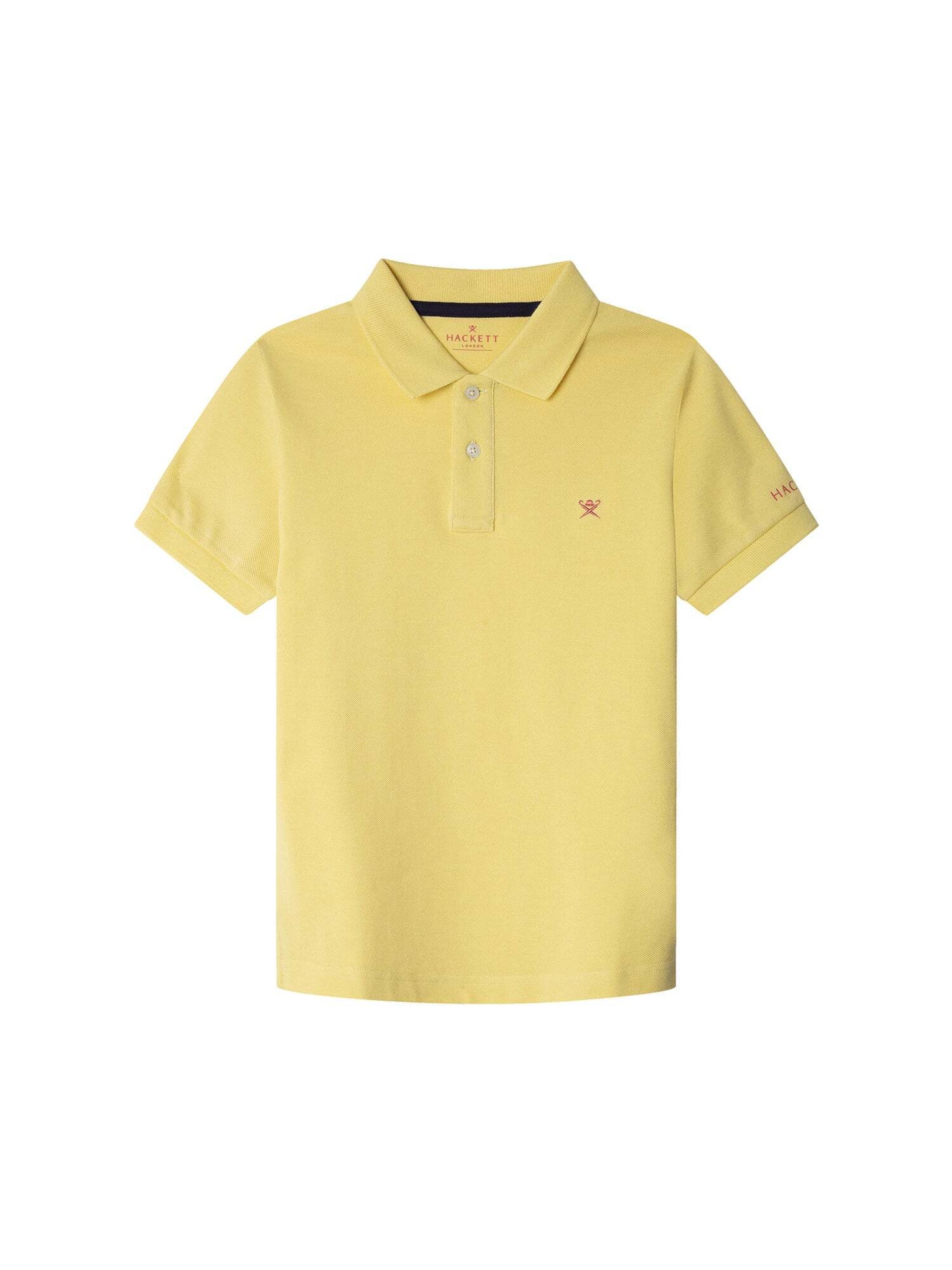 Hackett London Shirt in Geel: voorkant