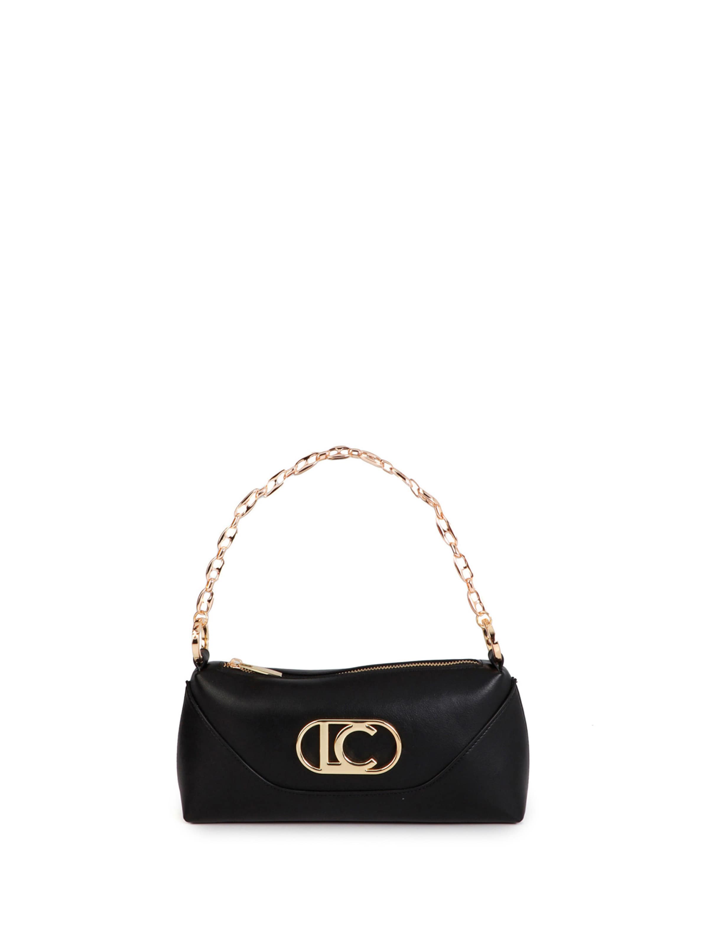 Borsa a mano di Lola Casademunt in nero: frontale