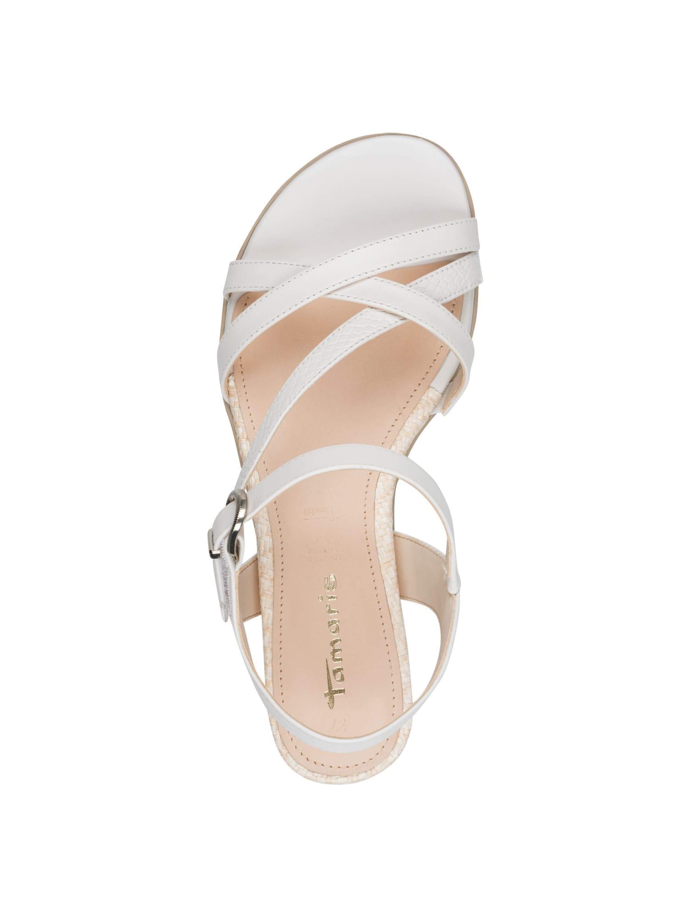 Sandales Tamaris en blanc