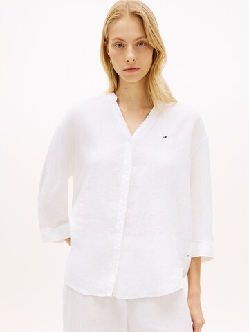 TOMMY HILFIGER Blouse in Wit: voorkant