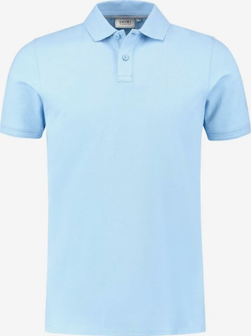 Shiwi Shirt 'Justin' in Blauw: voorkant