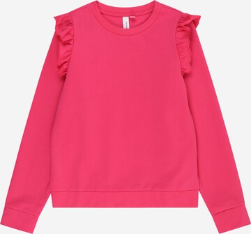 Felpa 'OCTAVIA' di Vero Moda Girl in rosa: frontale