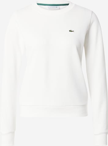 LACOSTE Sweatshirt i hvid: forside