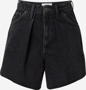 TOPSHOP Regular Shorts in Schwarz: predná strana