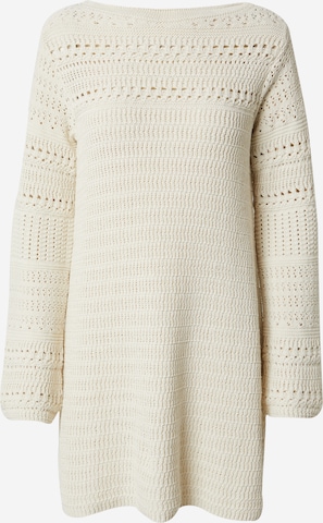 EDITED Knit dress 'Benita' in Beige: front