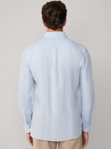 Hackett London Regular Fit Hemd in Blau