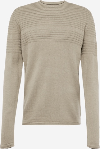 Pull-over 'BLADE' Only & Sons en beige : devant