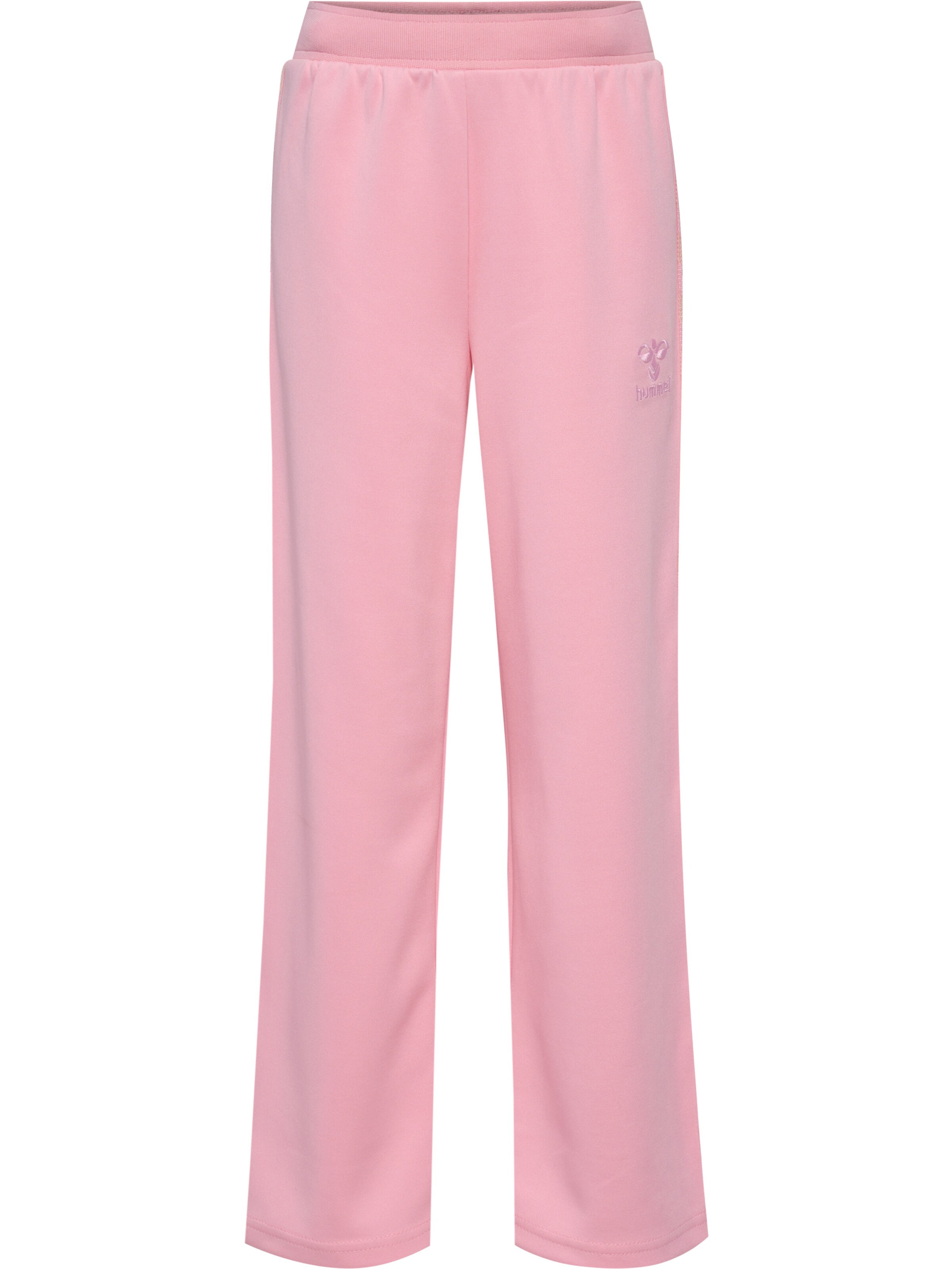 Hummel Wide Leg Bukser i pink: forside