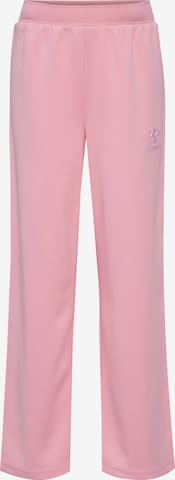 Hummel Wide Leg Hose in Pink: Vorderseite