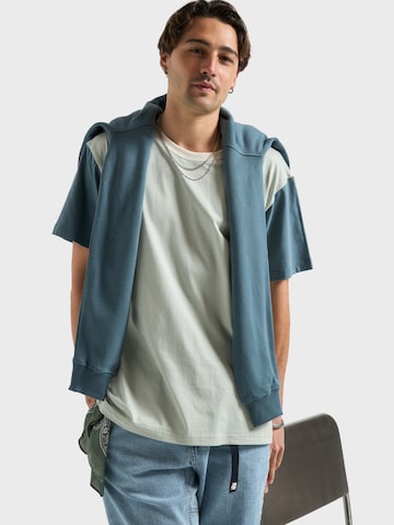 Trendsplant Regular fit Skjorta ' COLOR BLOCK ' i grön