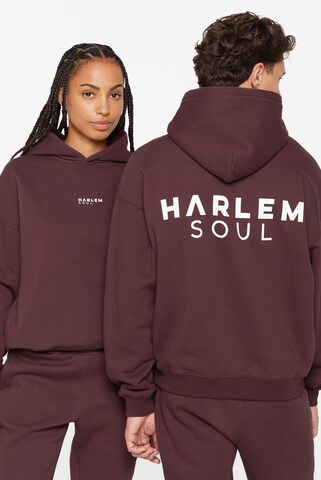 Harlem Soul Sweatshirt 'ELY-AS' in Rot: Vorderseite