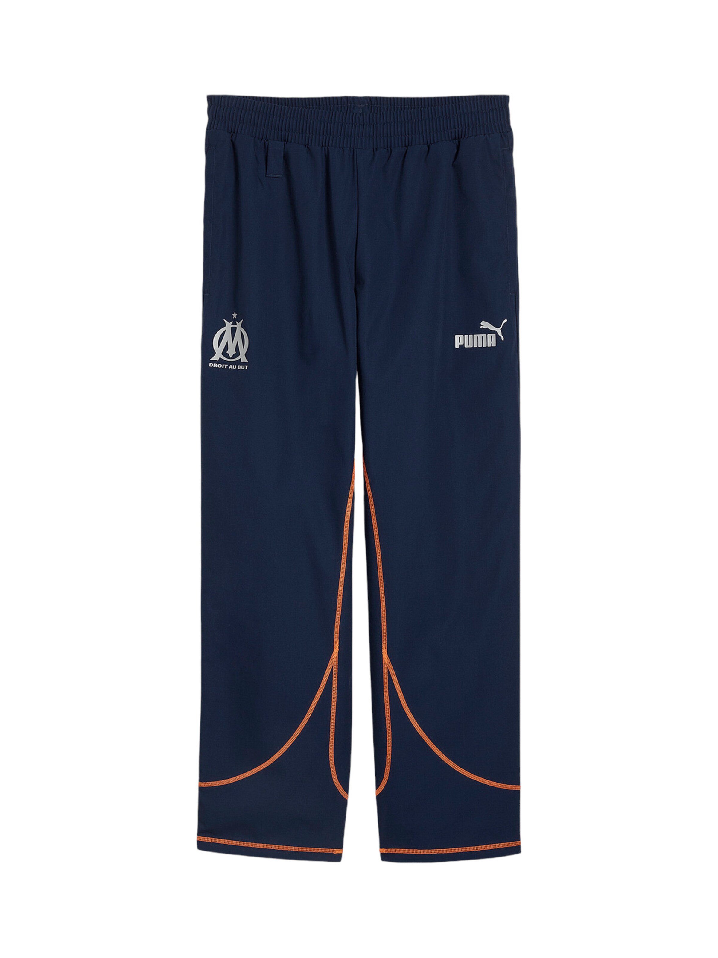 PUMA Regular Sporthose 'Olympique de Marseille' in Blau: Vorderseite