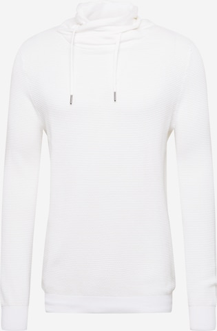 Key Largo Regular Fit Pullover 'Lech' in Weiß: predná strana