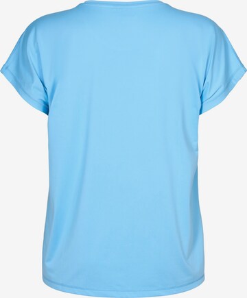 T-shirt 'Abasic' Active by Zizzi en bleu