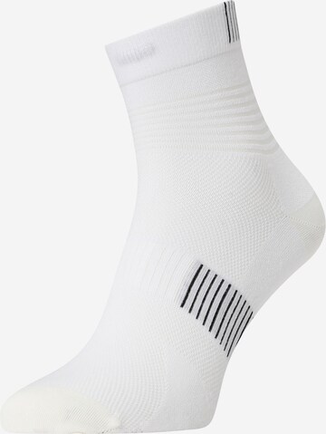 Chaussettes de sport On en blanc : devant