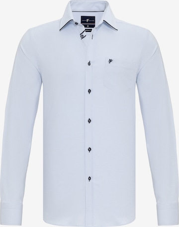 Coupe regular Chemise 'Roman' DENIM CULTURE en bleu : devant