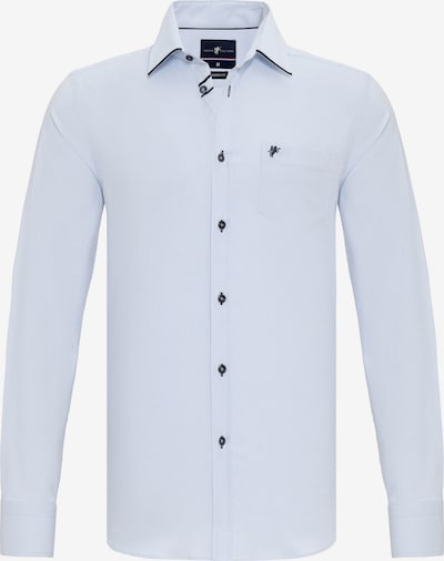 DENIM CULTURE Skjorte 'Roman' i lyseblå / hvit, Produktvisning