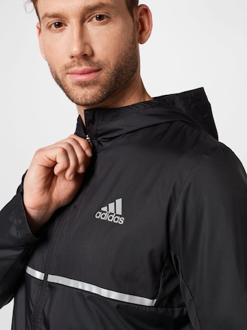ADIDAS SPORTSWEAR Athletic Jacket 'Own The Run' in Black